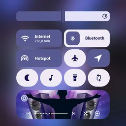 Control Center Android 16 Styl APK