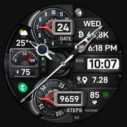 MD338 Hybrid watch face for Android