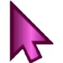 핑크 화 컬러 커서 컬렉션