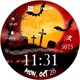 Spooky Halloween Animated Face for Android