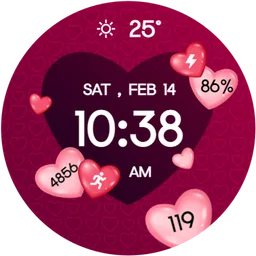 Valentines Day Wear OS for Android