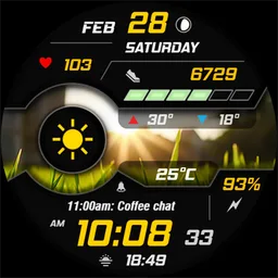 WAW038 Dynamic Digital Watch for Android