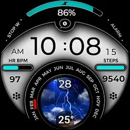 Weather Digital Watch Face A8 for Android